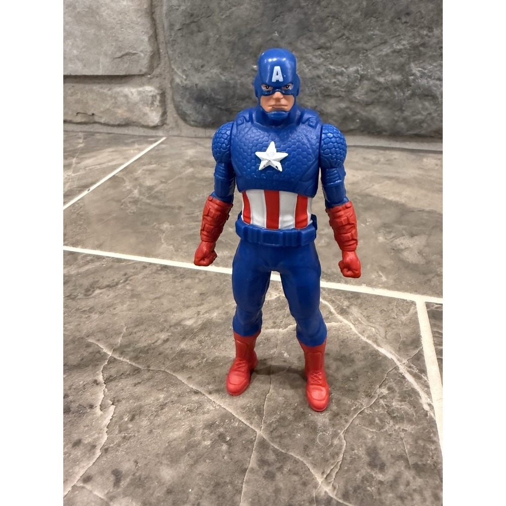 2015 Marvel Super Hero Captain America 6" Hasbro Action Figure